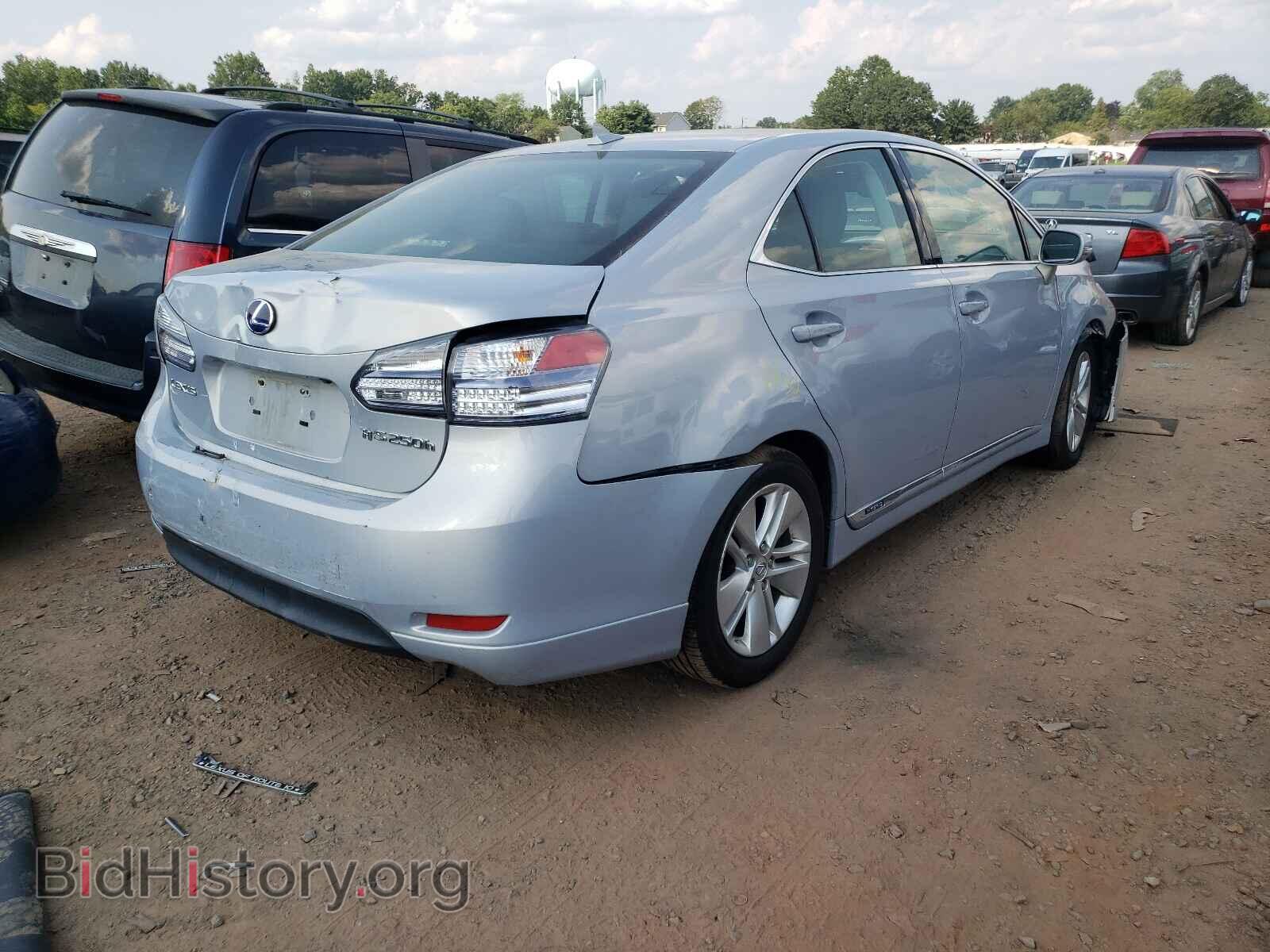 2010 LEXUS HS - VIN: JTHBB1BA1A2028859 - Фото 4