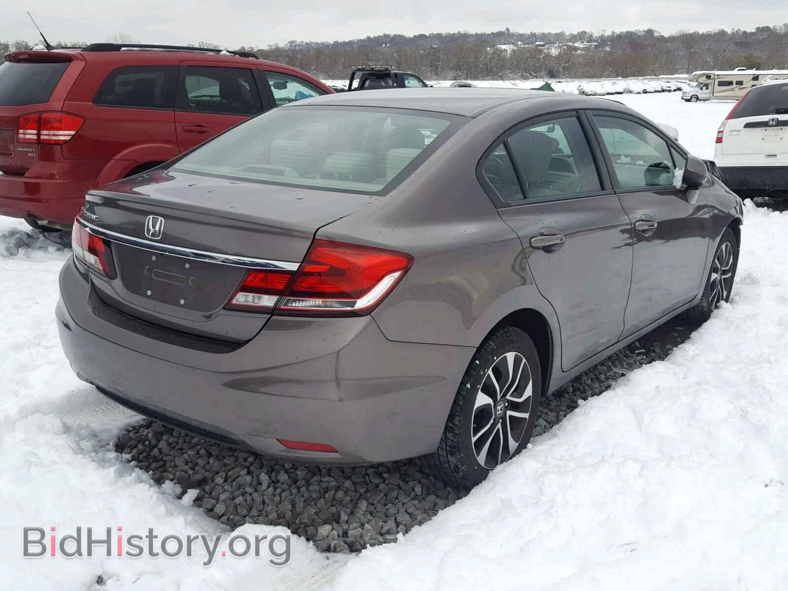 2013 HONDA CIVIC - VIN: 2HGFB2F84DH519150 - Фото 4
