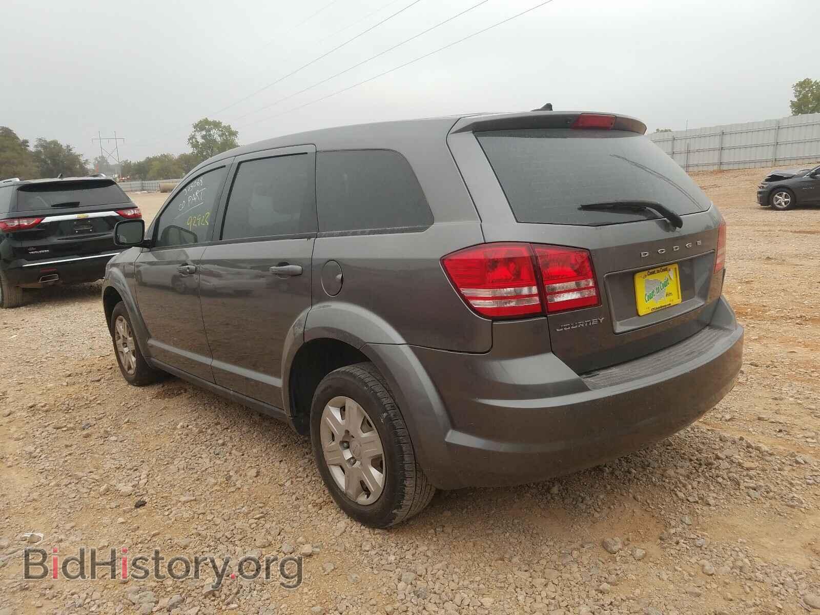 2012 DODGE JOURNEY - VIN: 3C4PDCAB9CT345068 - Фото 3