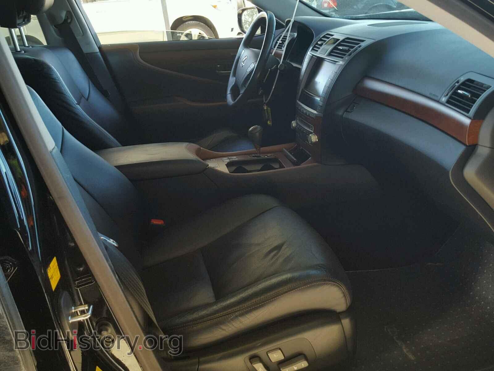2010 LEXUS LS460 - VIN: JTHBL5EF9A5101583 - Фото 5