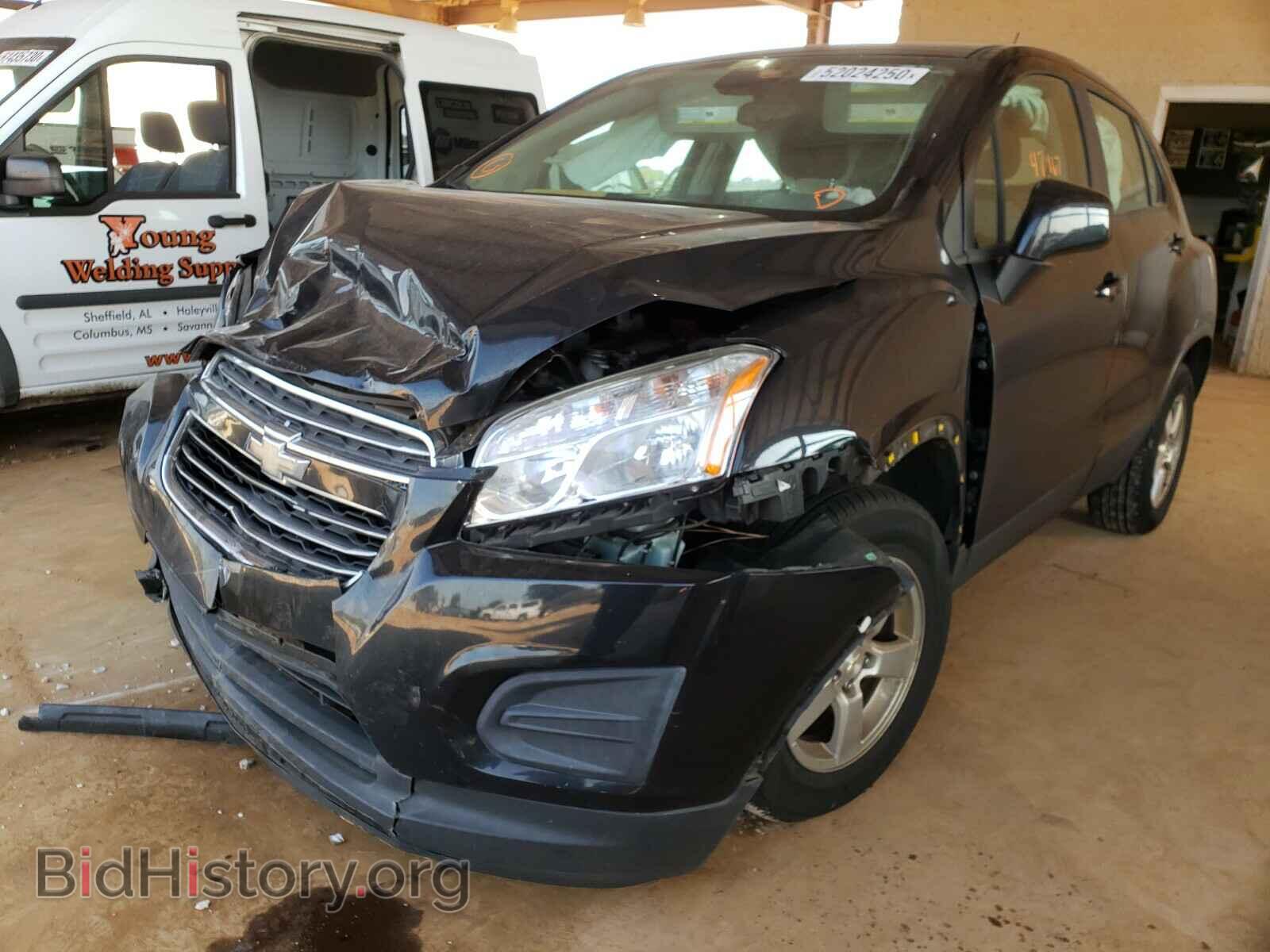 2015 CHEVROLET TRAX - VIN: KL7CJPSB6FB077967 - Фото 2