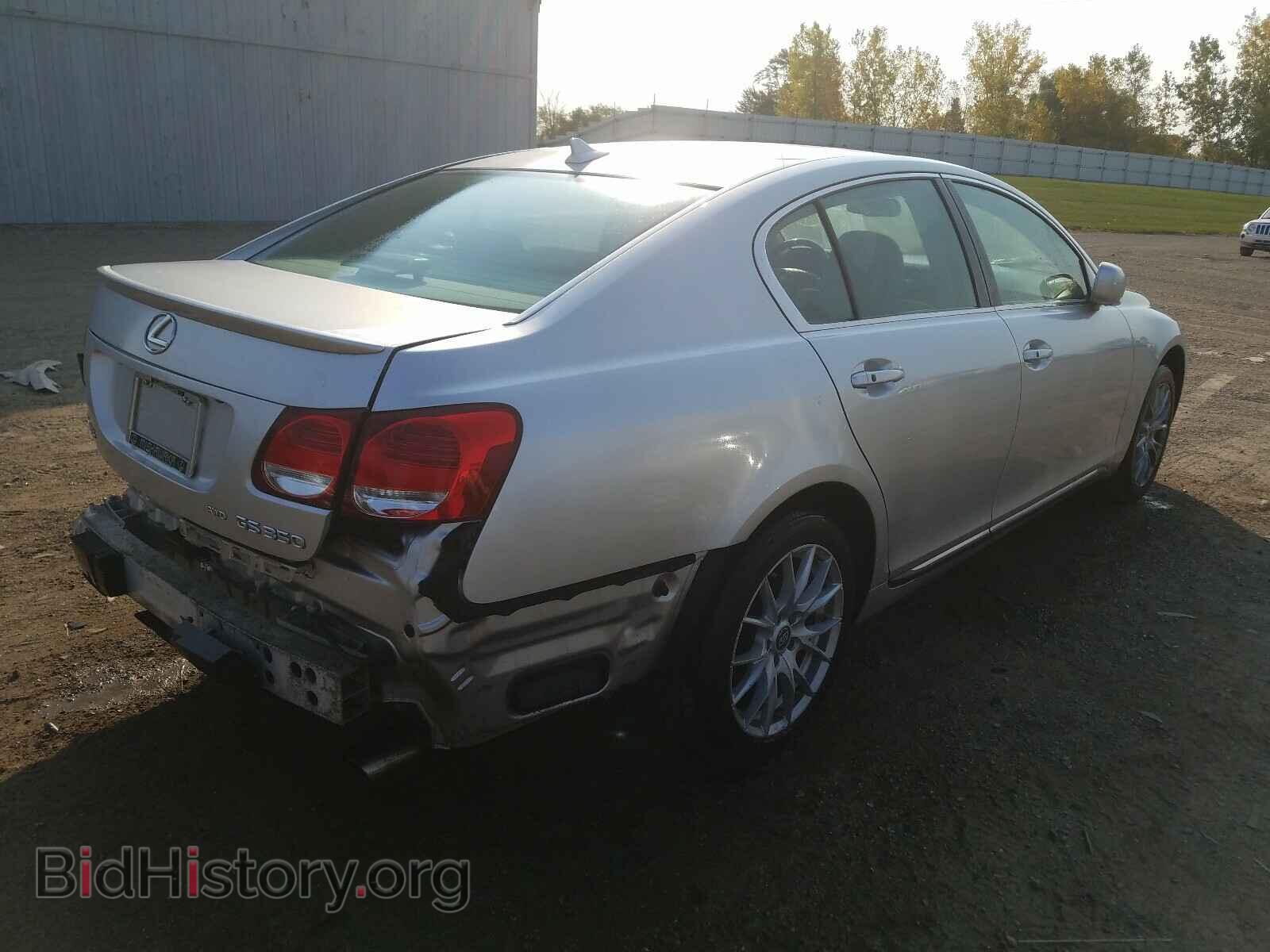 2007 LEXUS GS350 - VIN: JTHCE96S370007724 - Фото 4