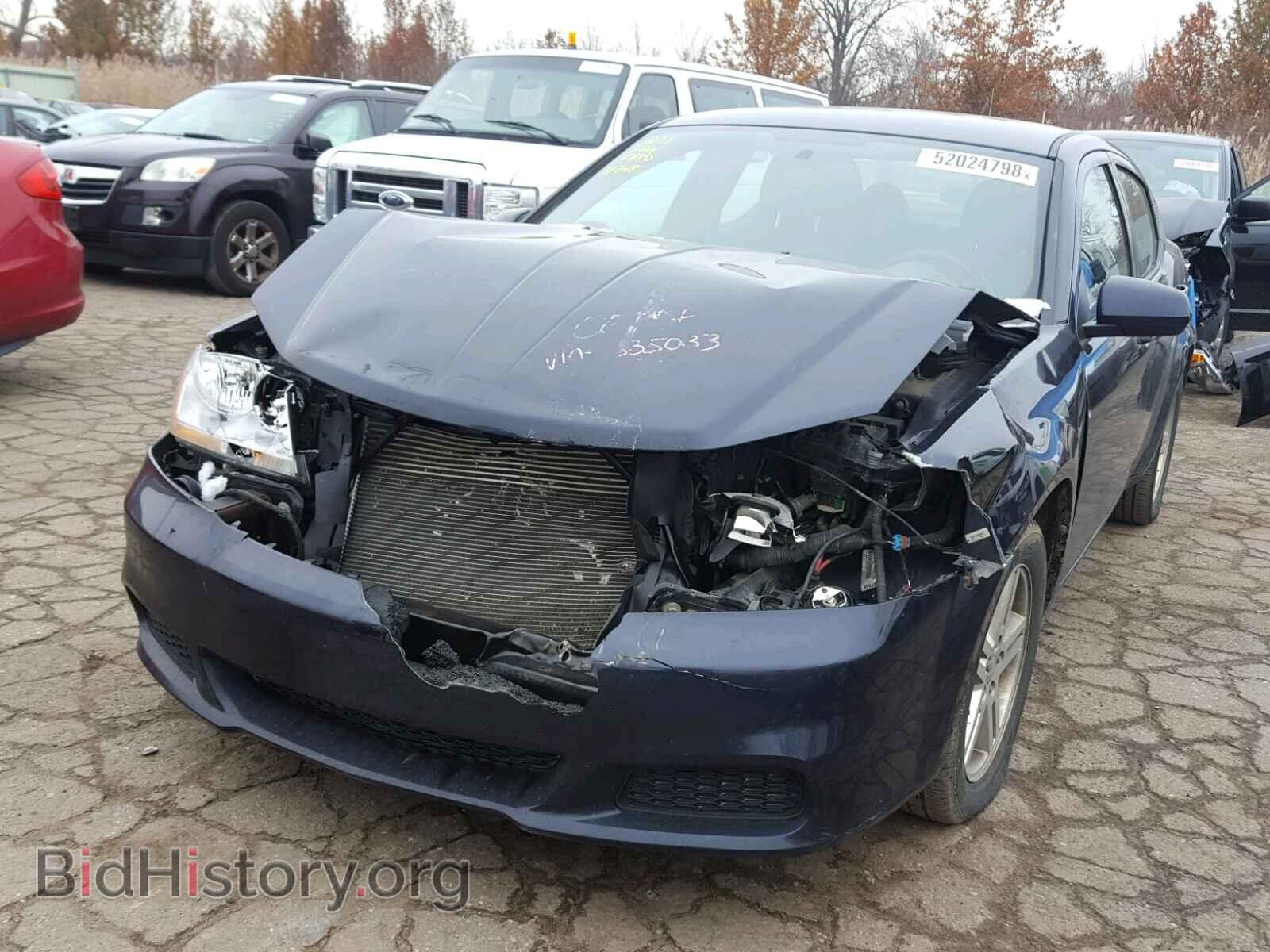 2011 DODGE AVENGER - VIN: 1B3BD1FBXBN535033 - Фото 2