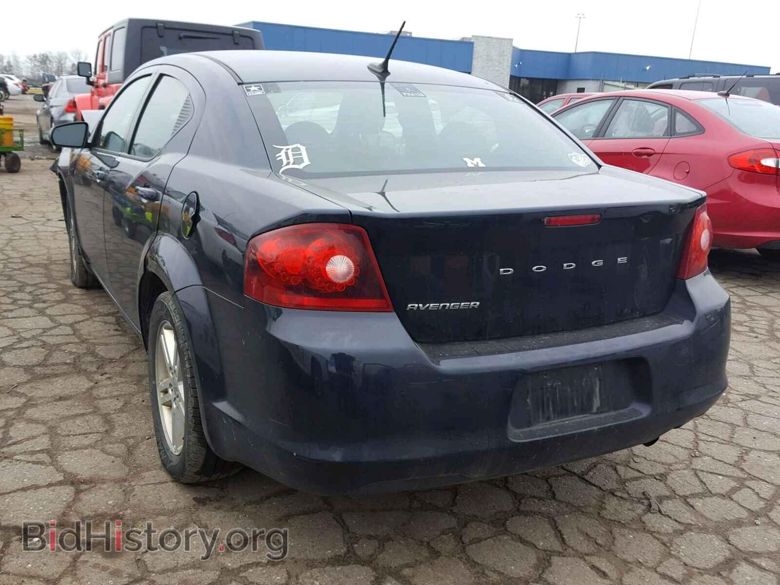 2011 DODGE AVENGER - VIN: 1B3BD1FBXBN535033 - Фото 3
