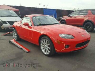 2008 Mazda MIATA MX-5 Miata, красный — VIN JM1NC26F080156278, Copart