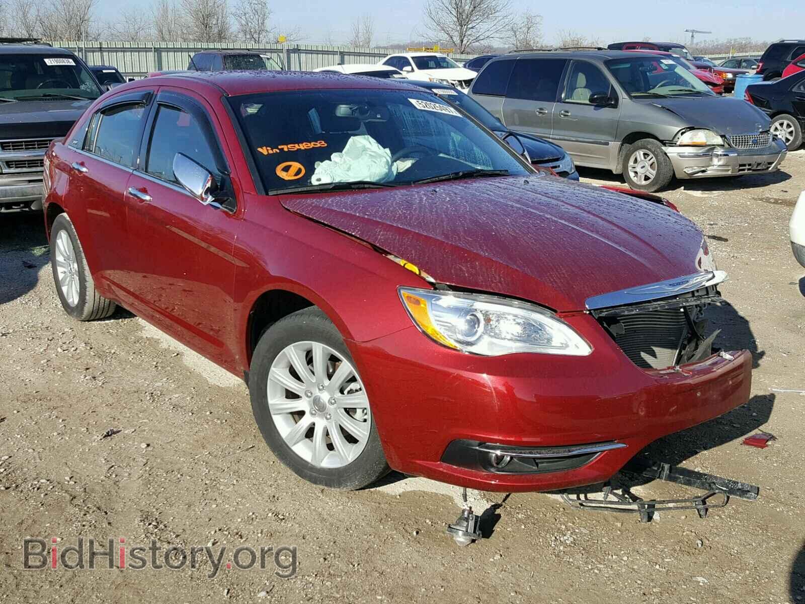 Фотография 1C3CCBCG6DN754803 - CHRYSLER 200 2013