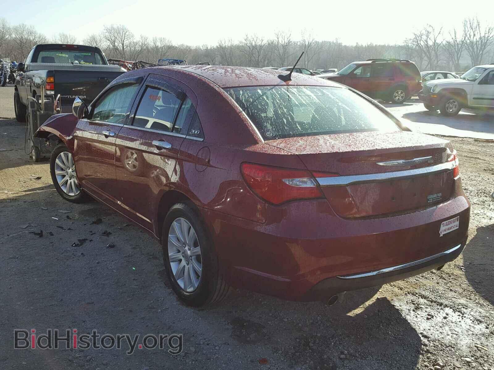 2013 CHRYSLER 200 - VIN: 1C3CCBCG6DN754803 - Фото 3