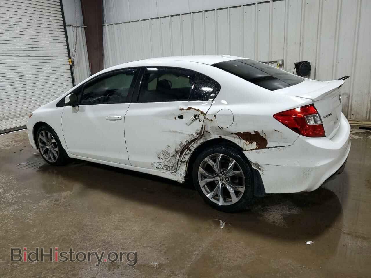 2012 HONDA CIVIC - VIN: 2HGFB6E53CH702018 - Фото 2