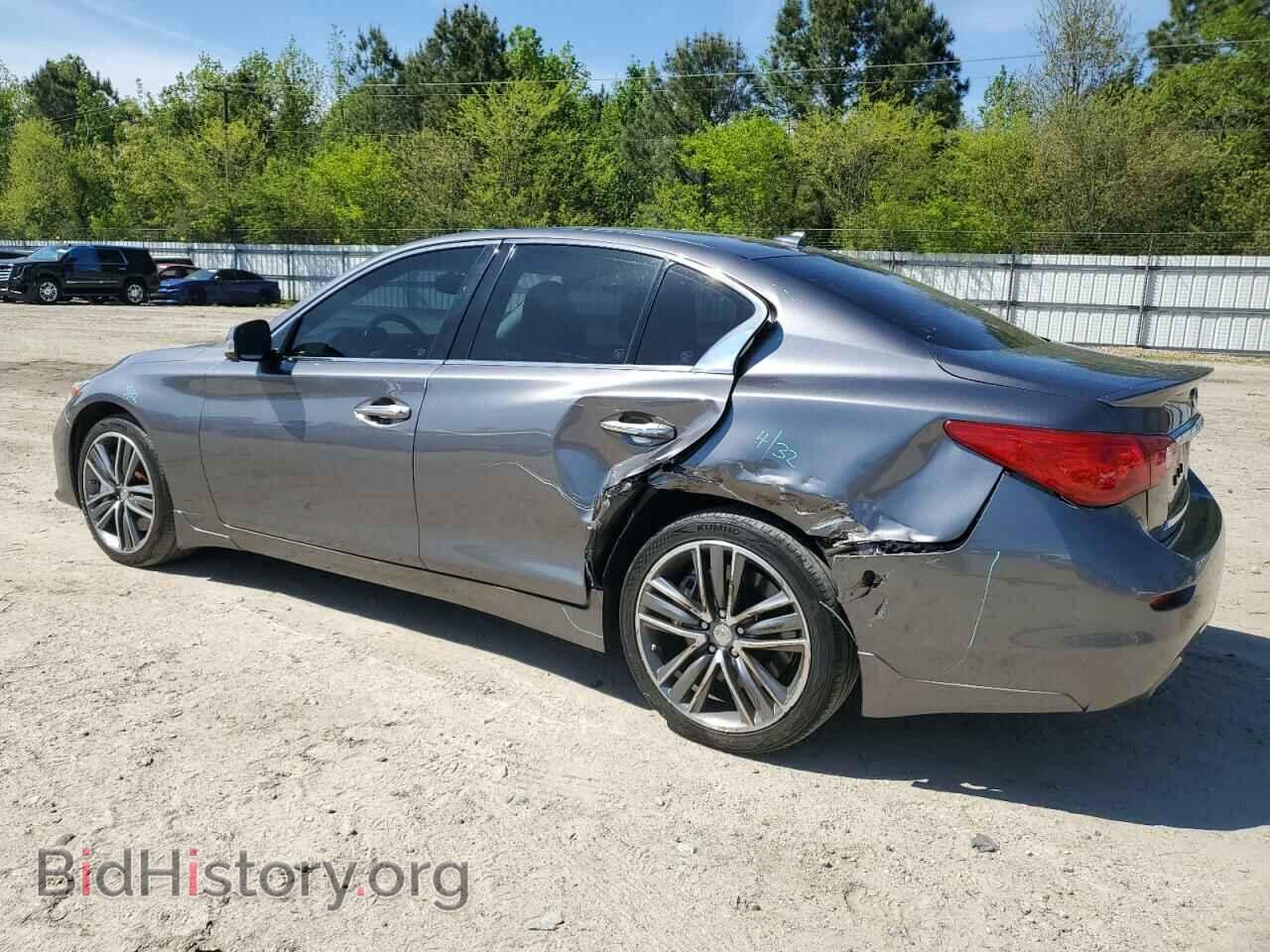 2014 INFINITI Q50 - VIN: JN1BV7ARXEM701986 - Фото 2