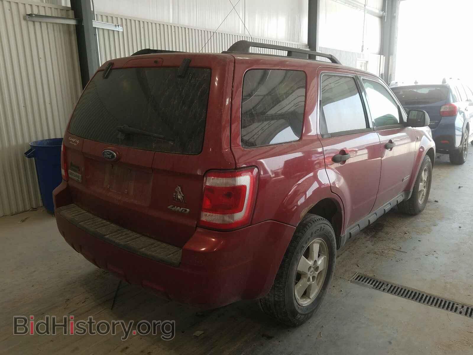 2008 FORD ESCAPE - VIN: 1FMCU93178KD06263 - Фото 4