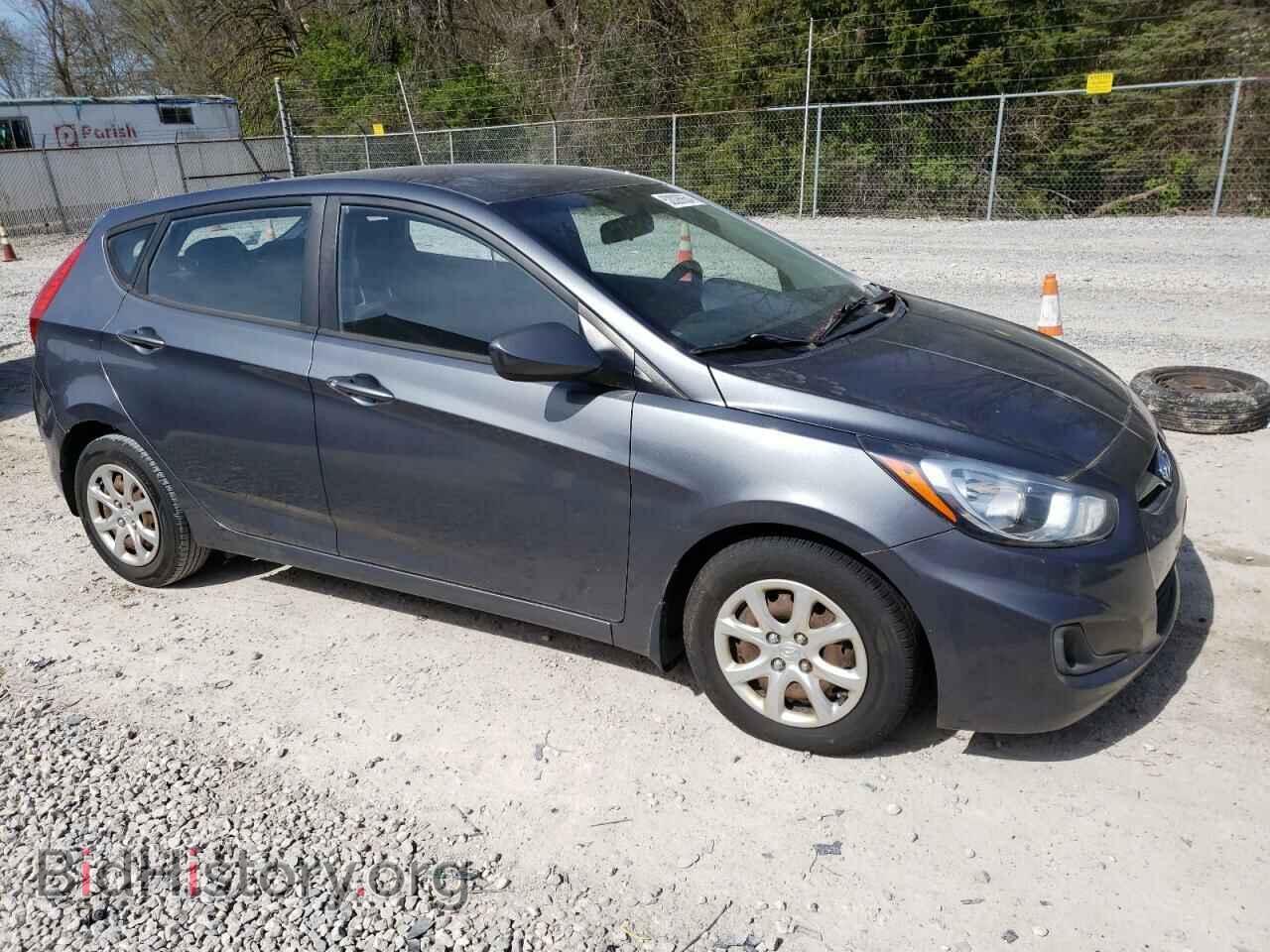 2013 HYUNDAI ACCENT - VIN: KMHCT5AE1DU093567 - Фото 4