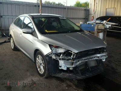2016 Ford FOCUS Focus SE, серебристый — VIN 1FADP3F21GL213268, Copart