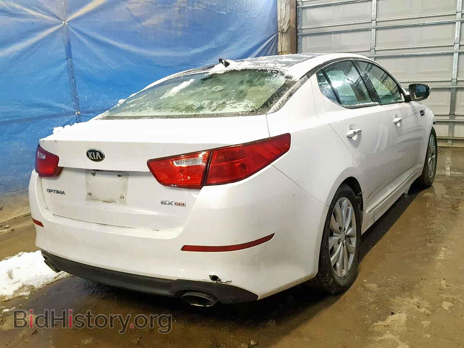 2015 KIA OPTIMA - VIN: 5XXGN4A75FG467067 - Photo 4