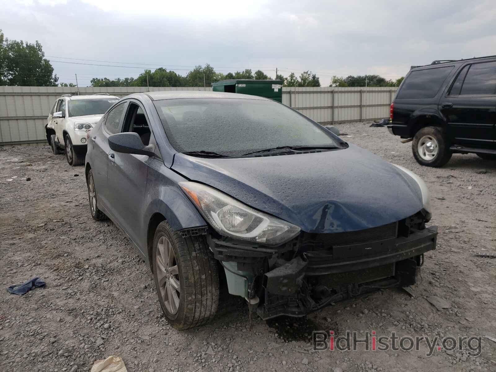 Photo KMHDH4AE8GU520294 - HYUNDAI ELANTRA 2016