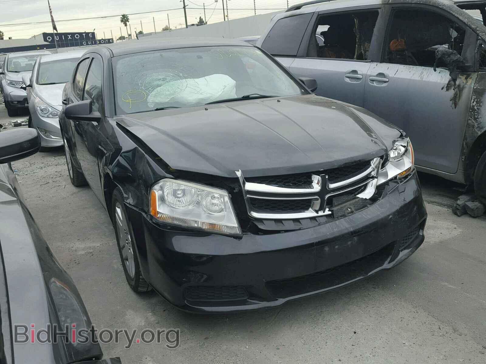 Photo 1C3CDZAB1CN118785 - DODGE AVENGER 2012