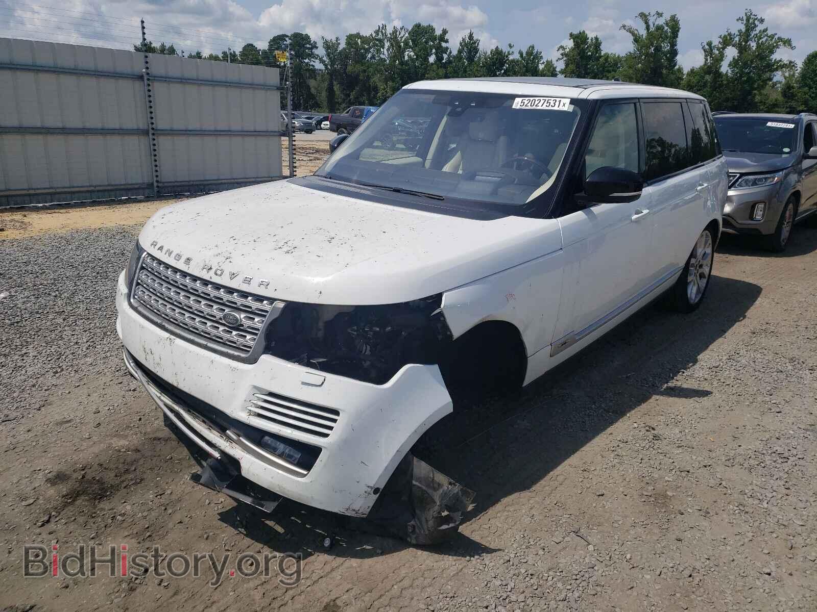 2017 LAND ROVER RANGEROVER - VIN: SALGS5FE5HA347704 - Фото 2