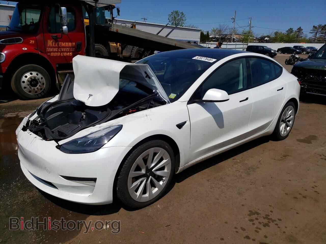 Photo 5YJ3E1EB0NF233545 - TESLA MODEL 3 2022
