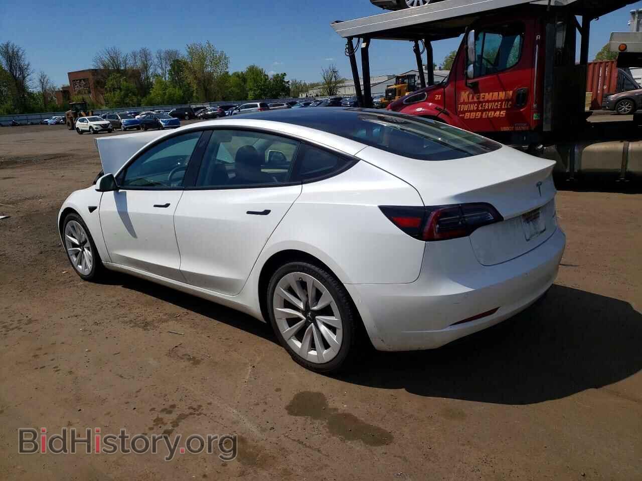 2022 TESLA MODEL 3 - VIN: 5YJ3E1EB0NF233545 - Фото 2
