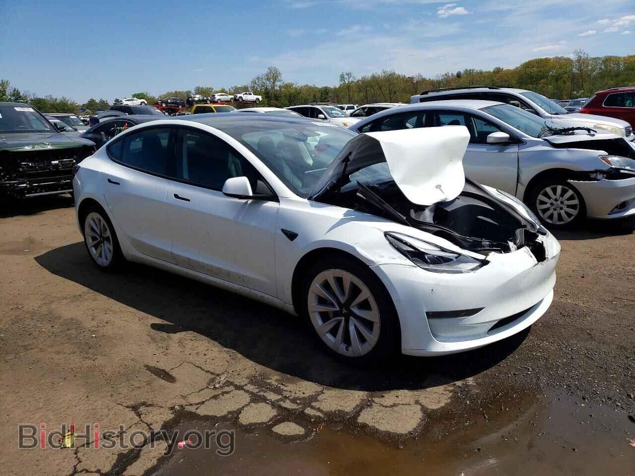 2022 TESLA MODEL 3 - VIN: 5YJ3E1EB0NF233545 - Фото 4