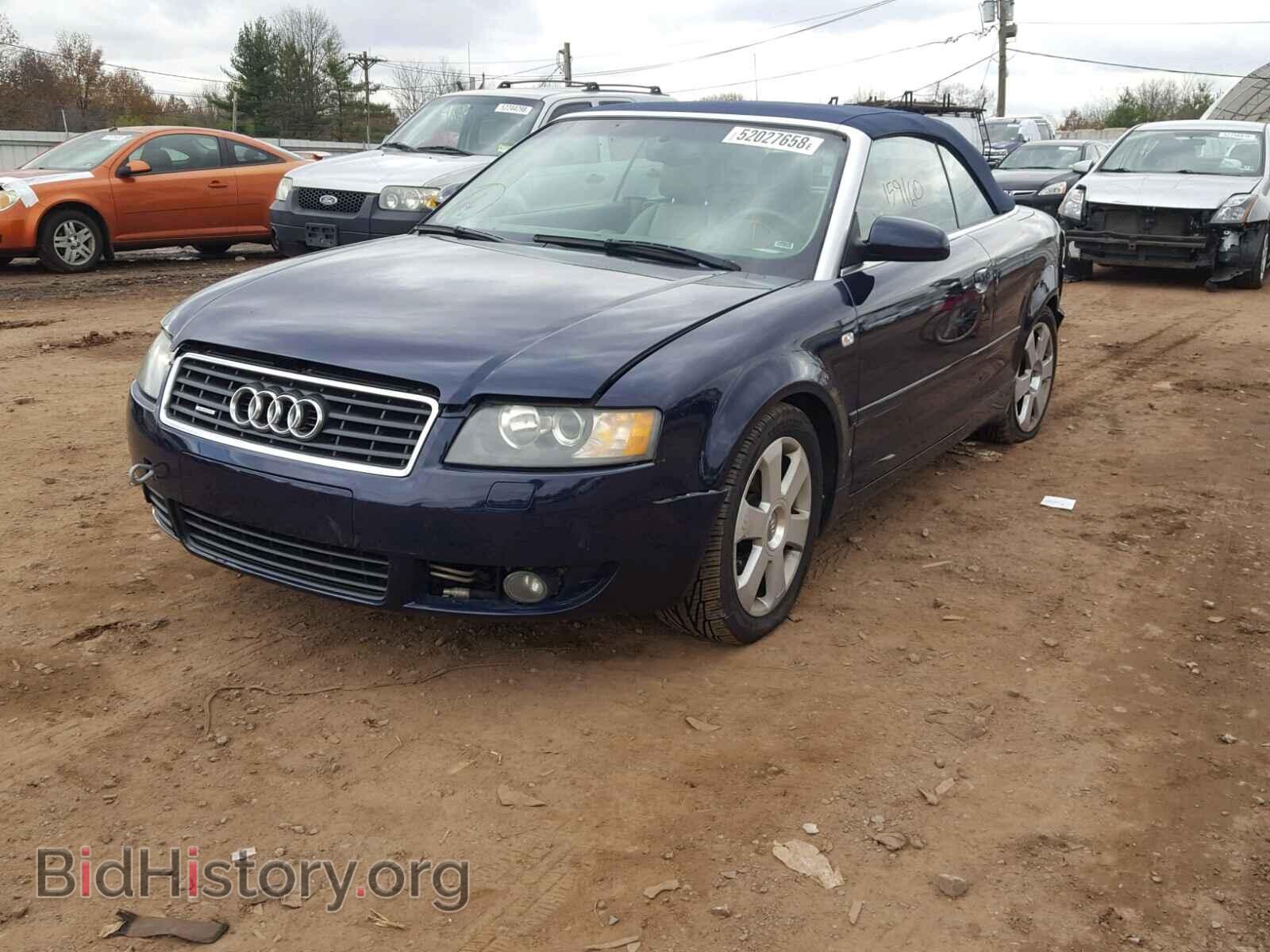 2005 AUDI A4 - VIN: WAUDT48HX5K014717 - Фото 2