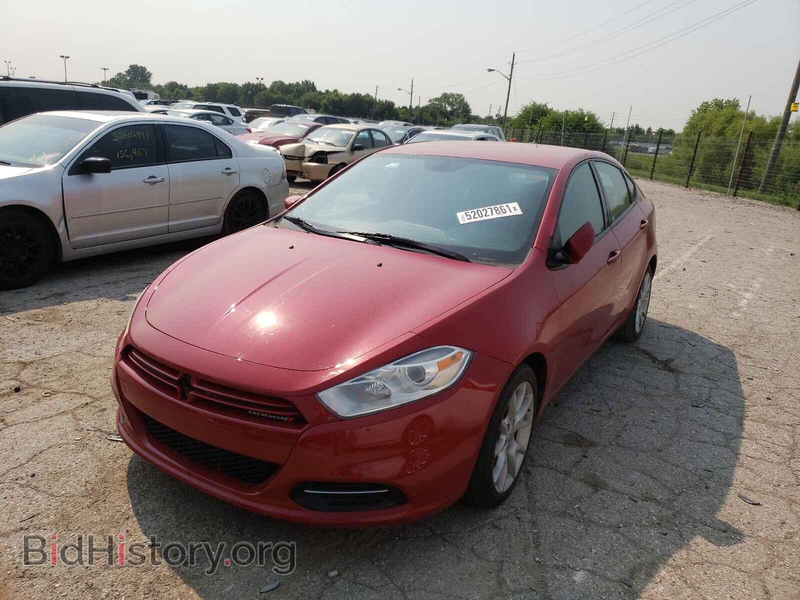 2013 DODGE DART - VIN: 1C3CDFBH5DD186015 - Фото 2