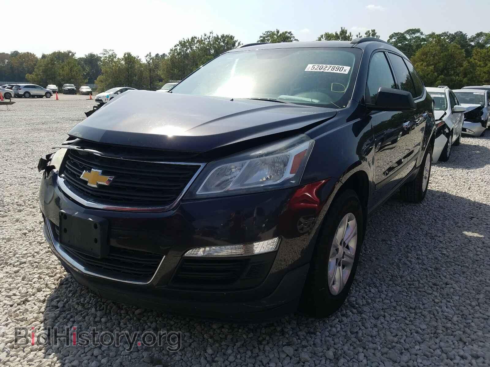 2014 CHEVROLET TRAVERSE - VIN: 1GNKRFKD1EJ264905 - Фото 2