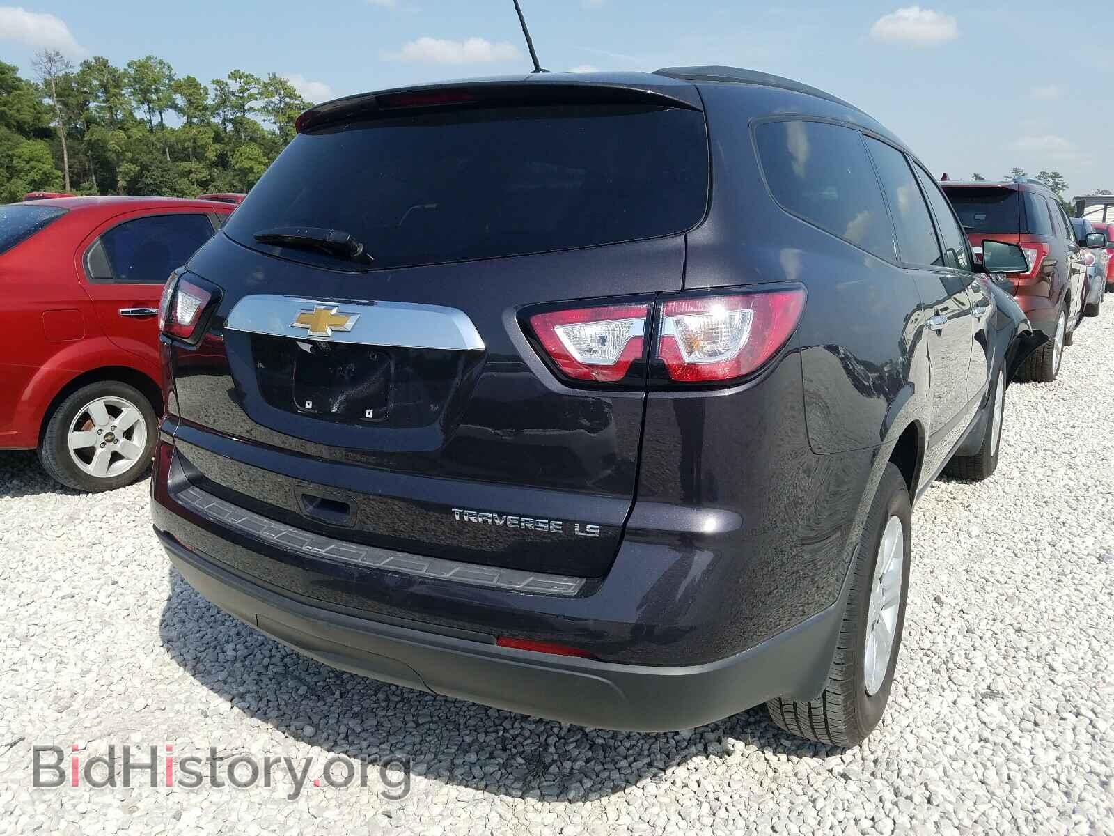 2014 CHEVROLET TRAVERSE - VIN: 1GNKRFKD1EJ264905 - Фото 4