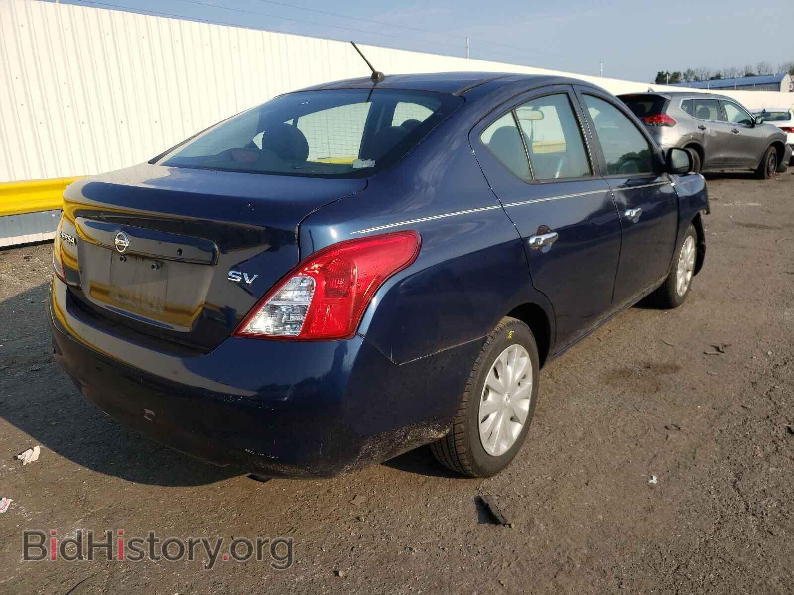 2012 NISSAN VERSA - VIN: 3N1CN7AP9CL861352 - Фото 4