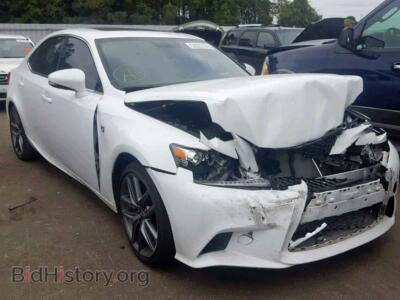 2015 Lexus IS IS 350, white — VIN JTHBE1D2XF5015885, Copart
