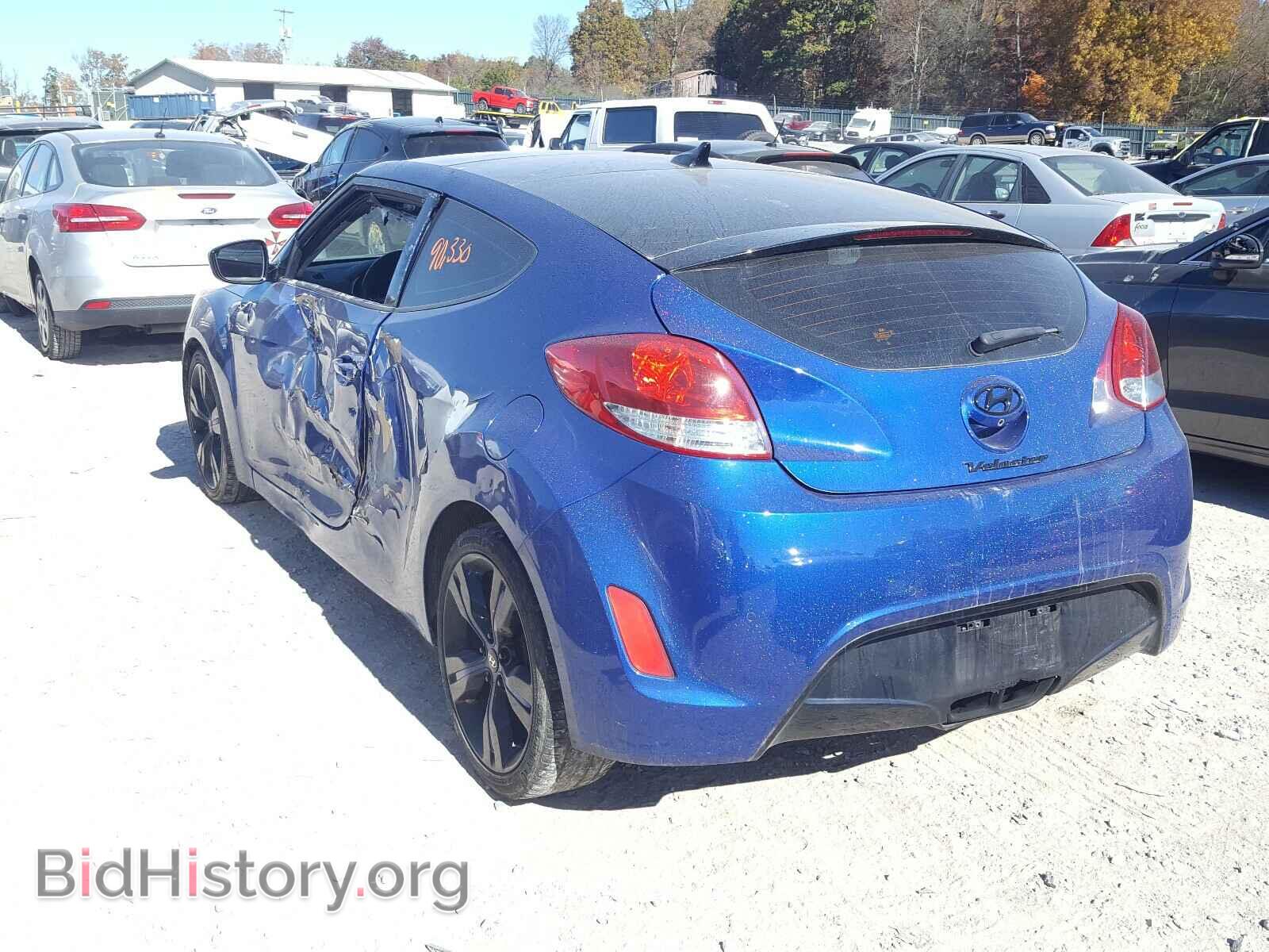 2012 HYUNDAI VELOSTER - VIN: KMHTC6AD9CU032205 - Фото 3