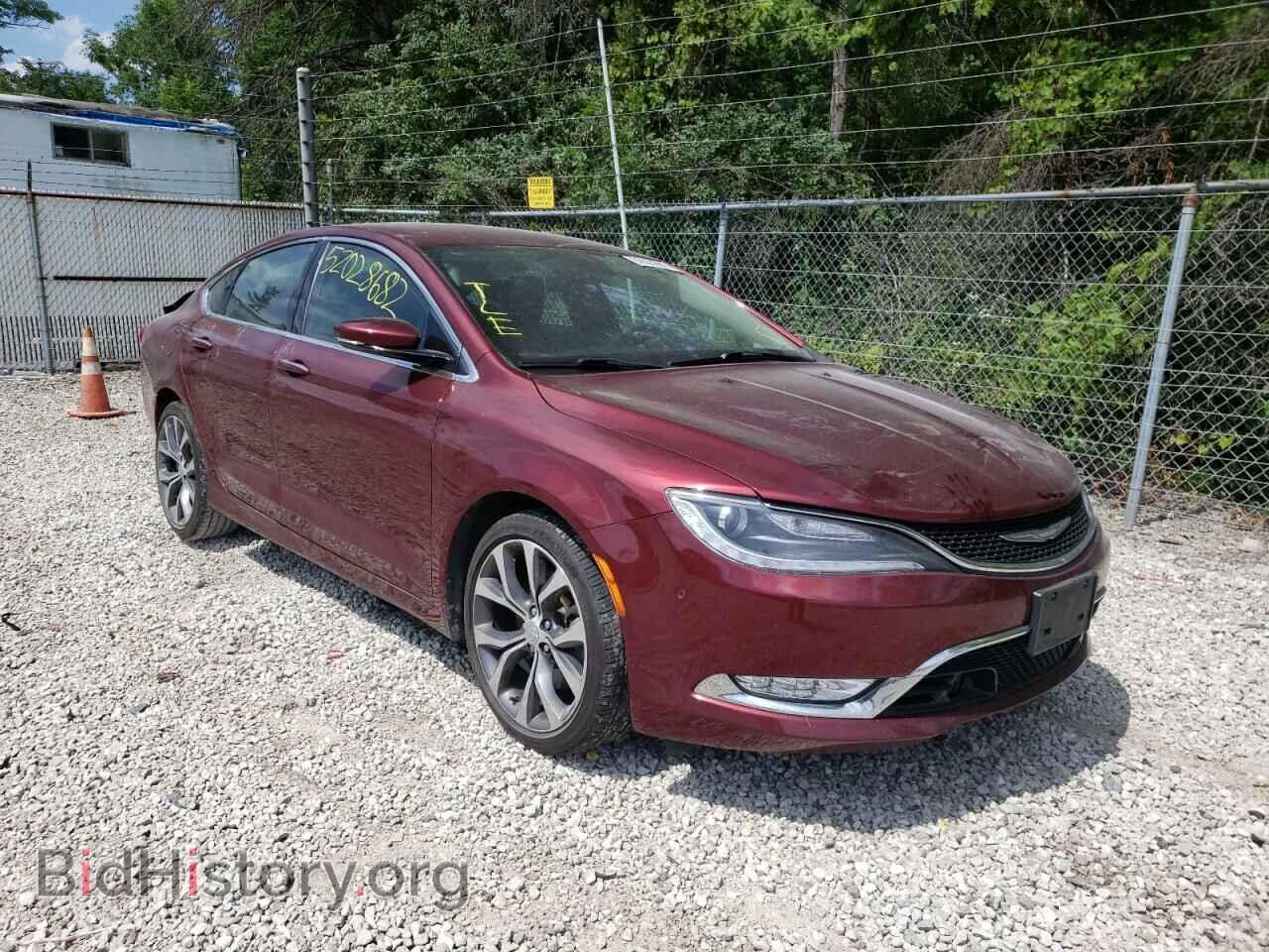 Фотография 1C3CCCCG7FN520260 - CHRYSLER 200 2015