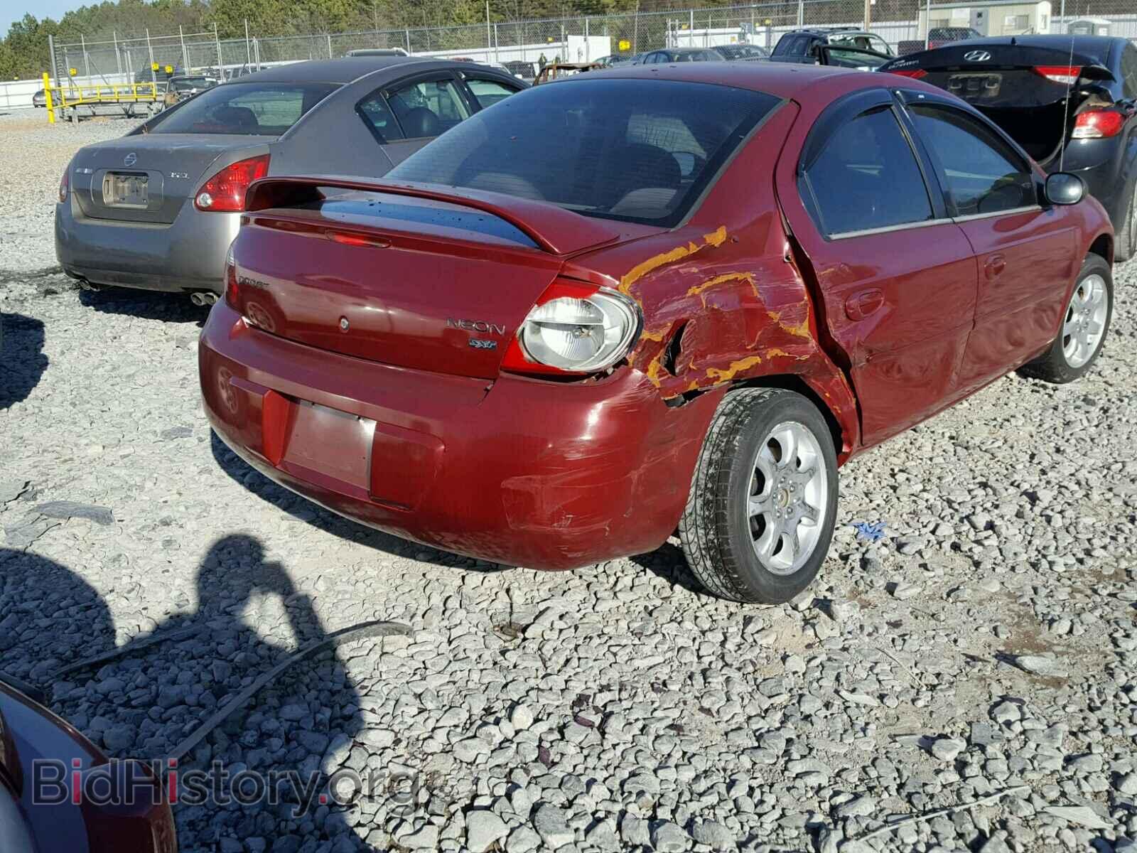 2005 DODGE NEON - VIN: 1B3ES56C25D232633 - Фото 4