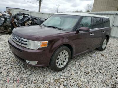 2011 Ford FLEX SEL, burgundy — VIN 2FMGK5CC0BBD04521, Copart