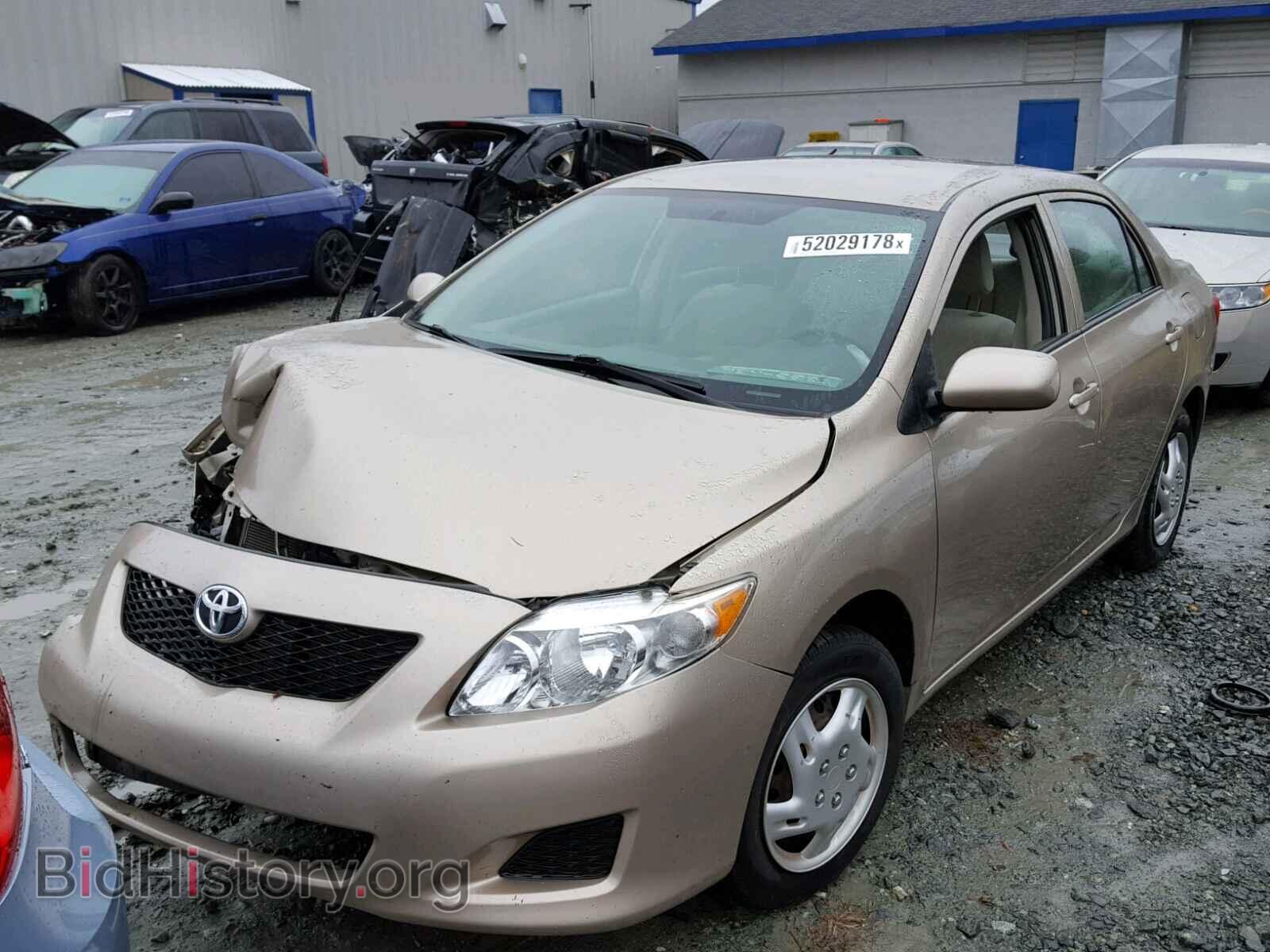 2009 TOYOTA COROLLA BA - VIN: 2T1BU40EX9C155674 - Фото 2
