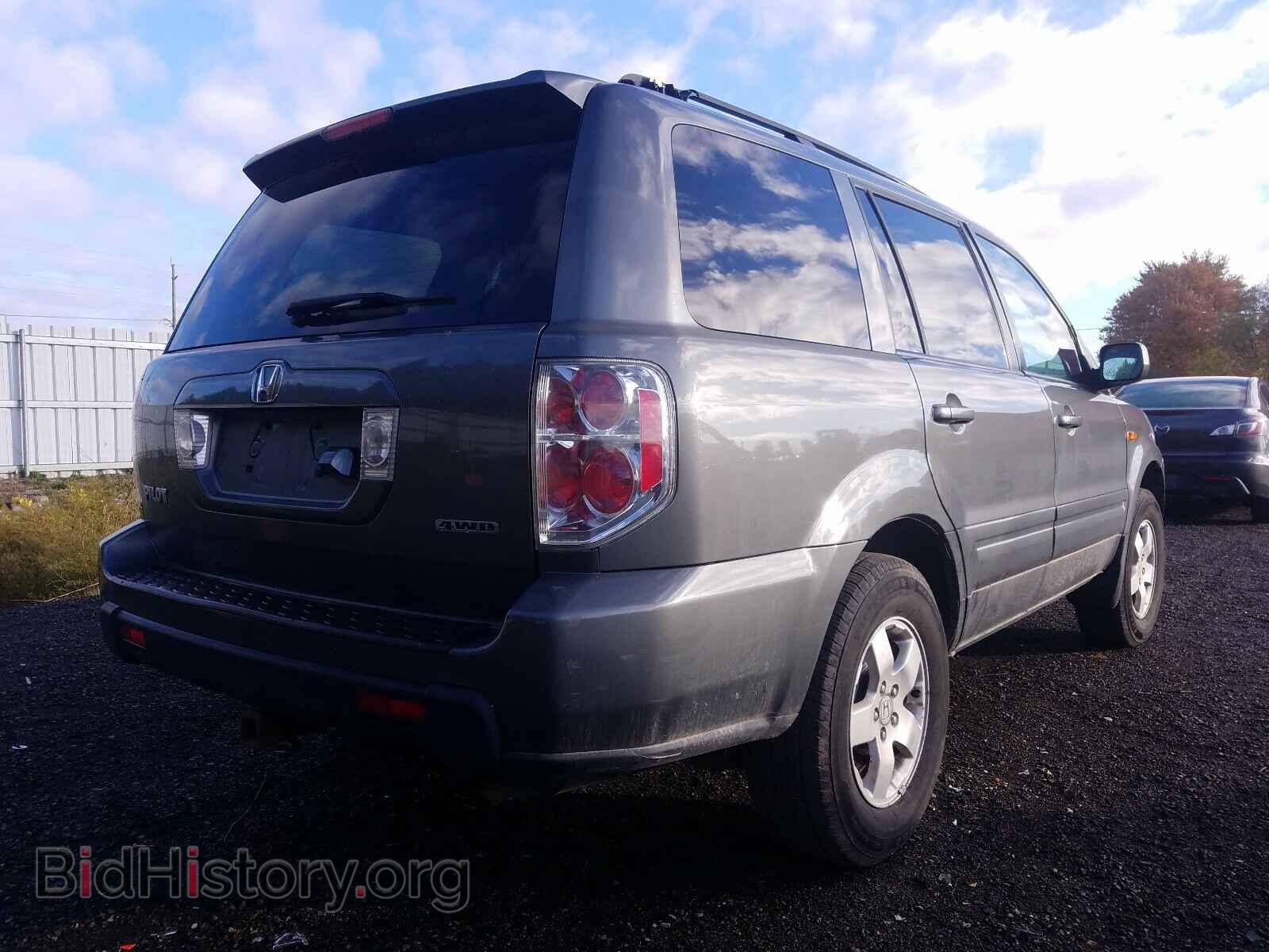 2007 HONDA PILOT - VIN: 5FNYF18717B500009 - Фото 4