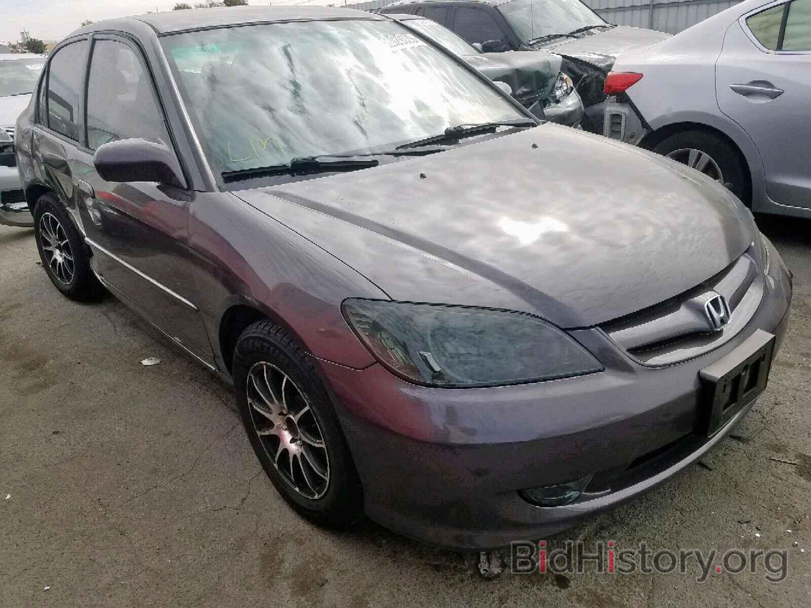 Photo 2HGES16554H560849 - HONDA CIVIC LX 2004