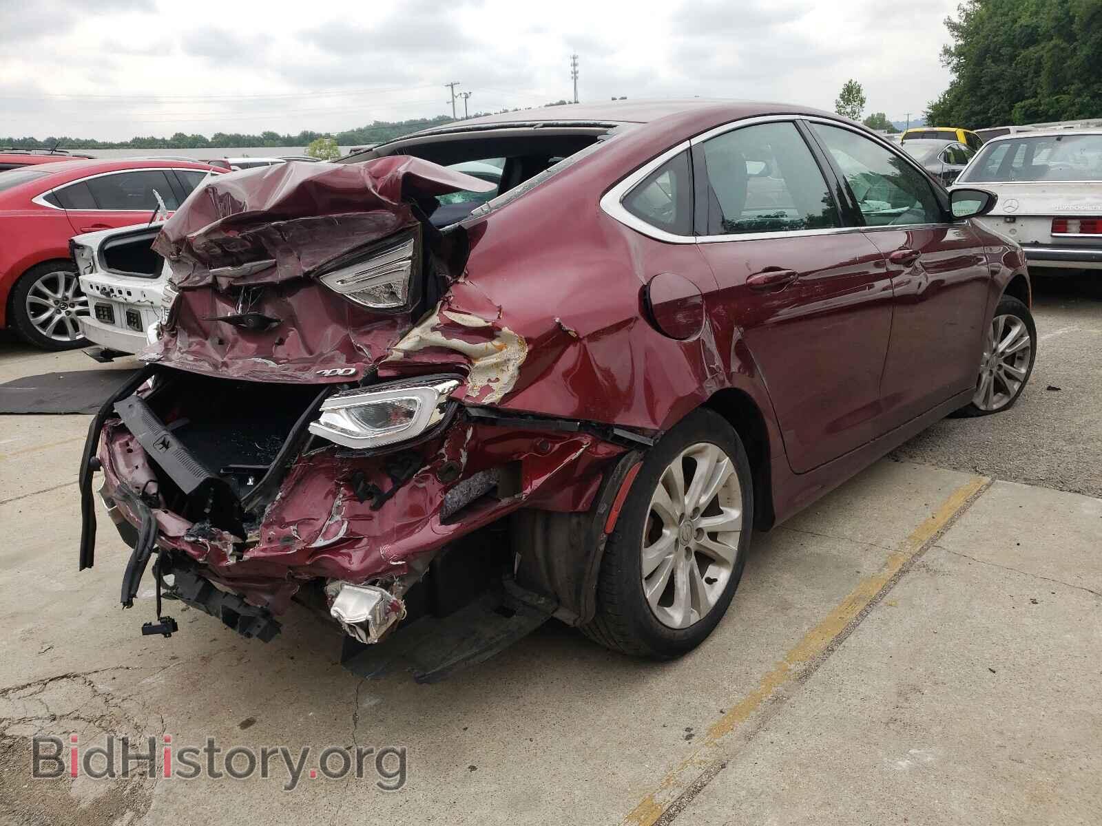 2016 CHRYSLER 200 - VIN: 1C3CCCAB9GN167139 - Photo 4