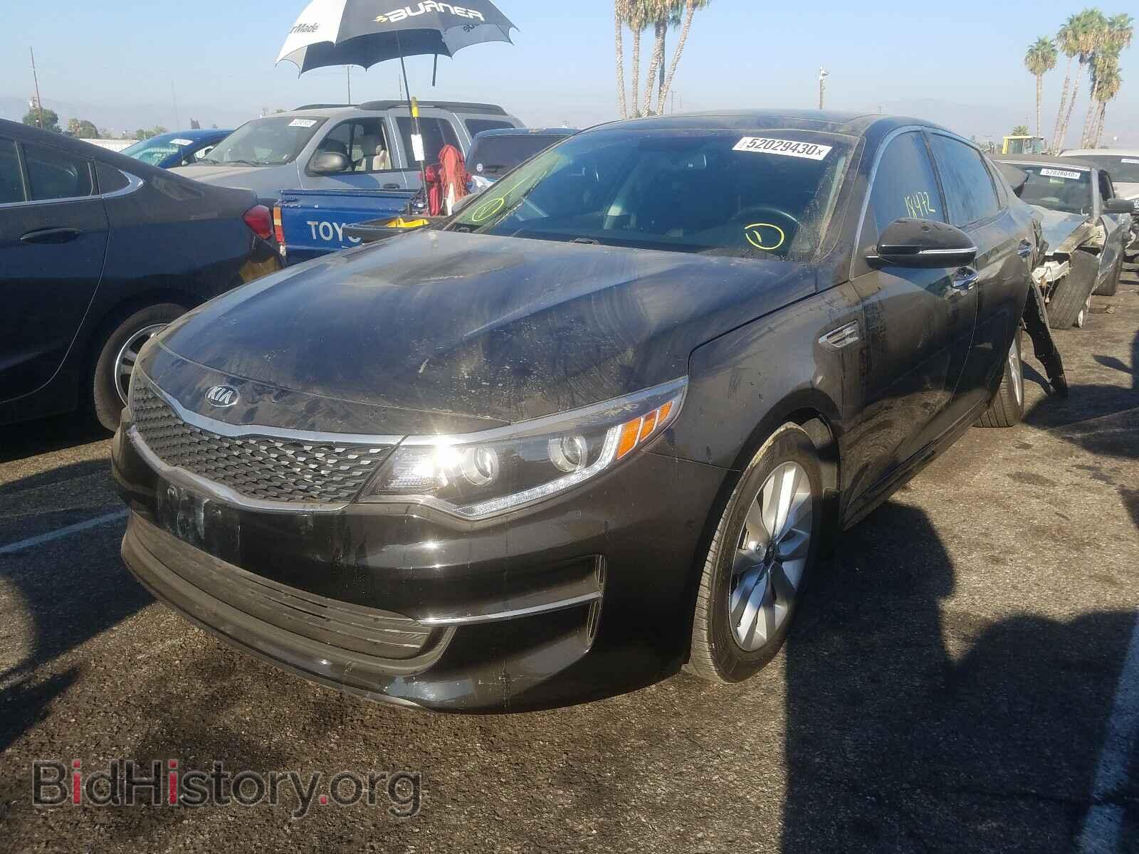 2016 KIA OPTIMA - VIN: 5XXGU4L31GG043285 - Фото 2