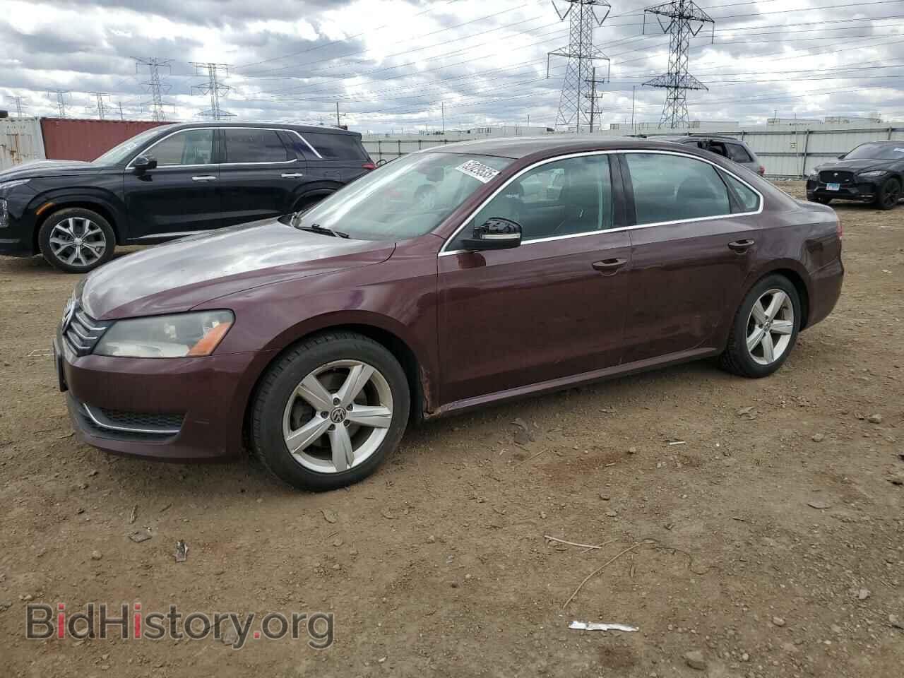Photo 1VWBH7A37CC109204 - VOLKSWAGEN PASSAT 2012