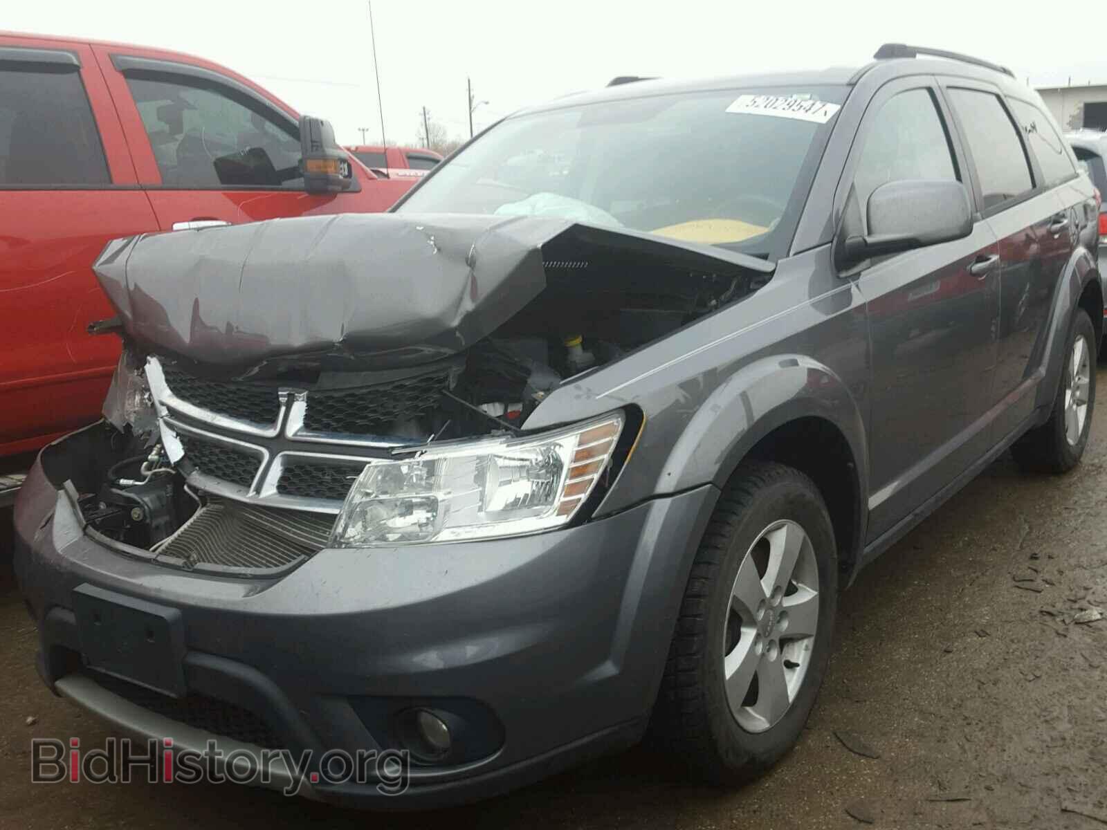 2012 DODGE JOURNEY - VIN: 3C4PDCBGXCT377070 - Фото 2