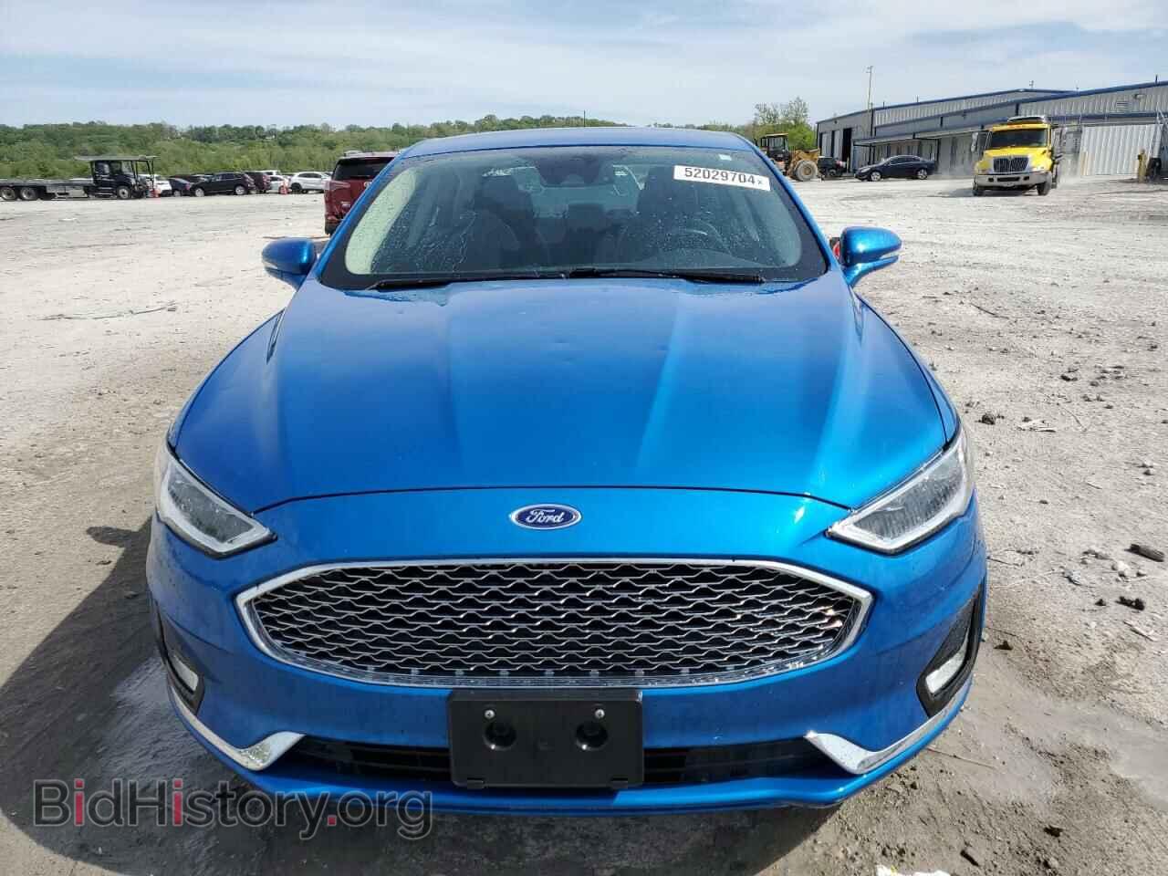 2019 FORD FUSION - VIN: 3FA6P0SU7KR144059 - Фото 5