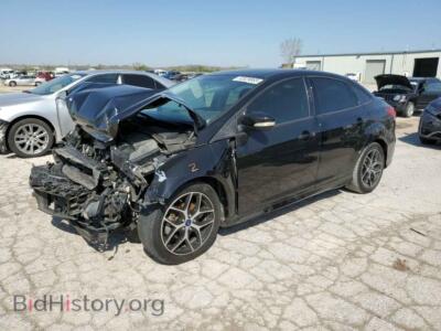 2015 Ford FOCUS SE, черный — VIN 1FADP3F20FL385225, Copart