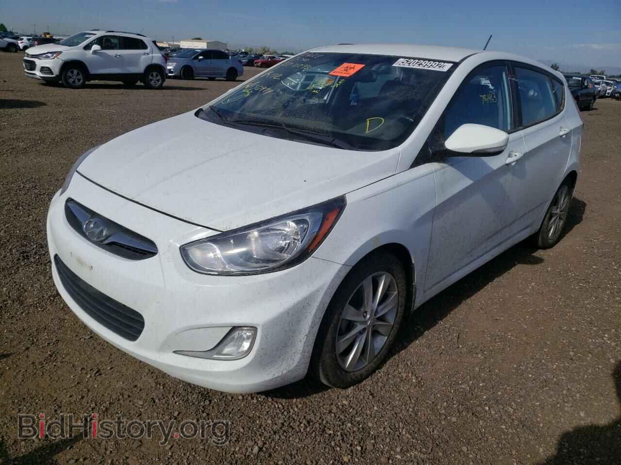 2013 HYUNDAI ACCENT - VIN: KMHCU5AE6DU130979 - Фото 2