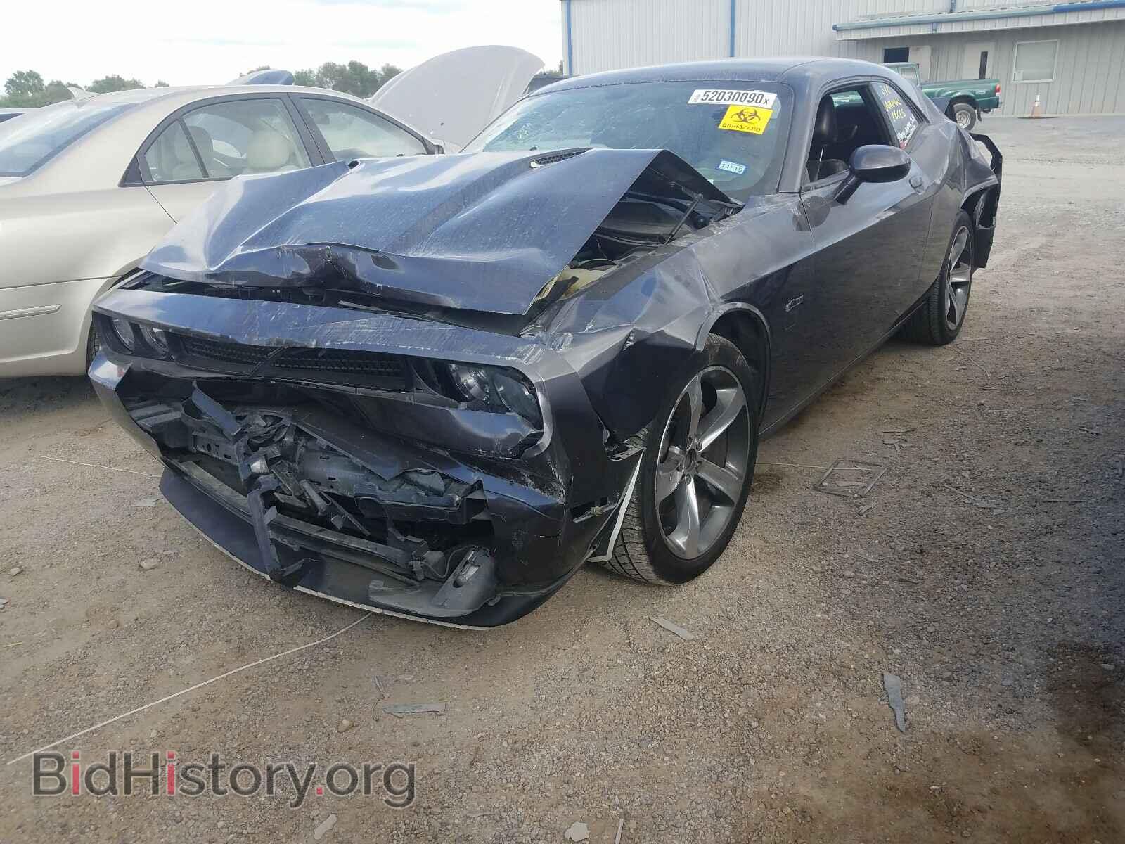 2014 DODGE CHALLENGER - VIN: 2C3CDYAG3EH298255 - Фото 2