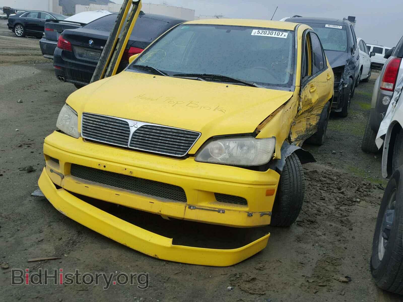 2002 MITSUBISHI LANCER - VIN: JA3AJ86E02U005681 - Фото 2
