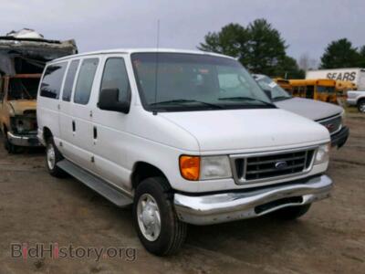 2006 Ford ECONOLINE, white — VIN 1FBNE31L36HB41497, Copart