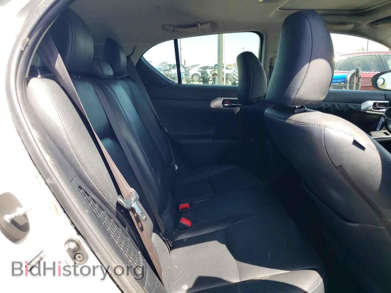 2012 LEXUS CT 200 - VIN: JTHKD5BH8C2120052 - Photo 10