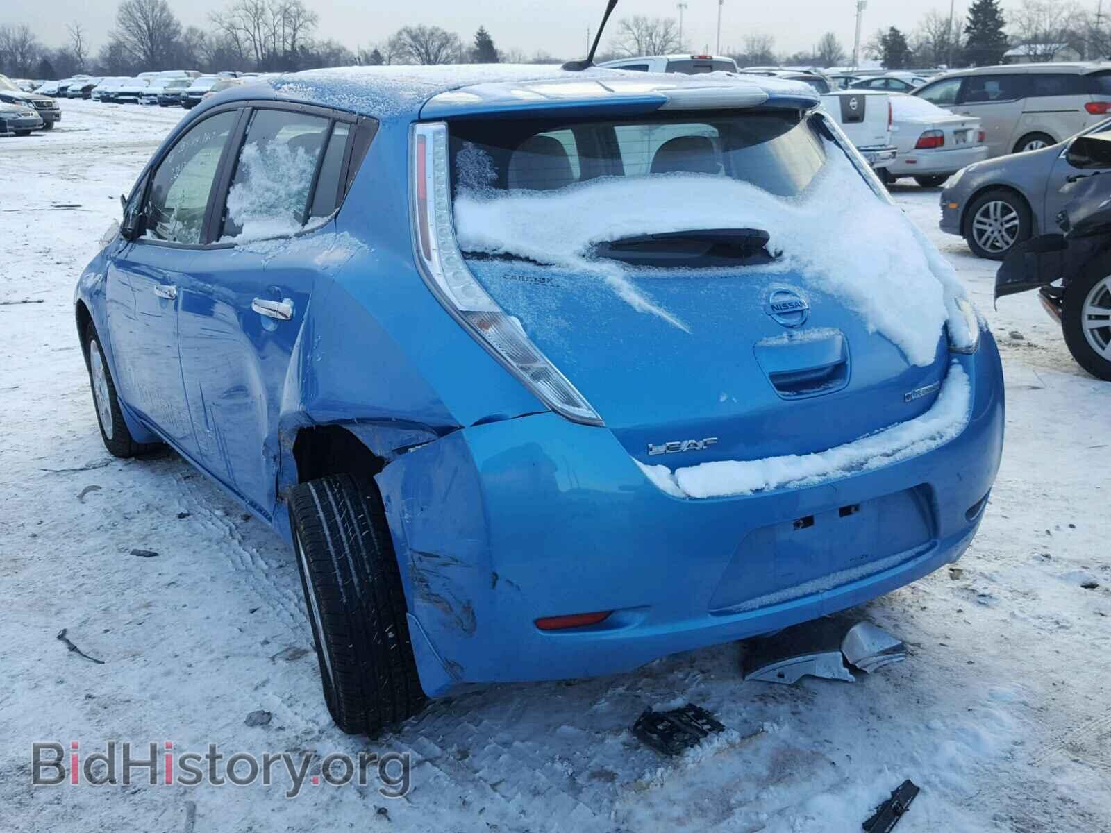 2012 NISSAN LEAF - VIN: JN1AZ0CP9CT018991 - Фото 3