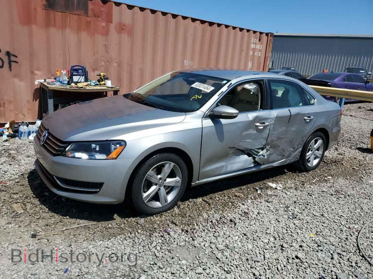 Photo 1VWBH7A36CC098017 - VOLKSWAGEN PASSAT 2012