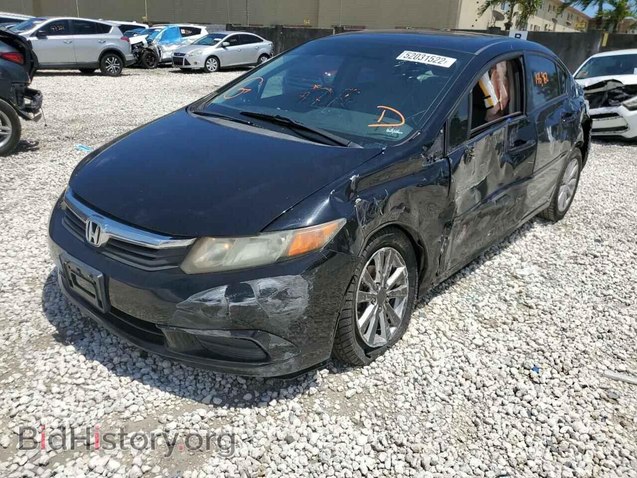 2012 HONDA CIVIC - VIN: 2HGFB2F92CH543129 - Фото 2